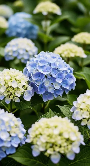 50 Stunning Flower Phone Wallpapers to Brighten Your Screen 61 Lush Hydrangea Clusters