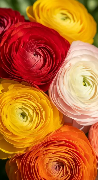 50 Stunning Flower Phone Wallpapers to Brighten Your Screen 73 Lush Ranunculus Swirls