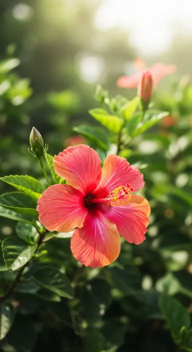 50 Stunning Flower Phone Wallpapers to Brighten Your Screen 7 Lush Tropical Hibiscus