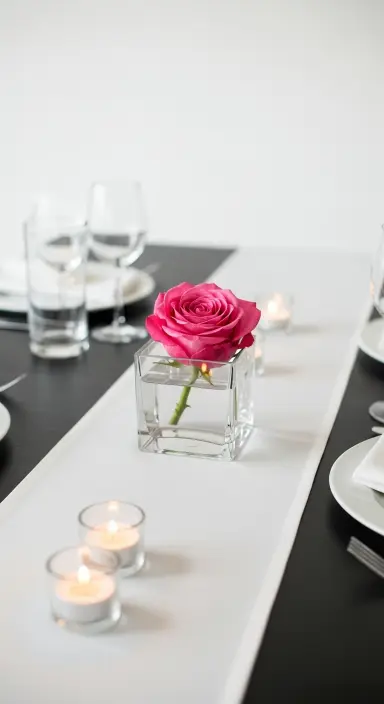 Wedding Centerpieces Flowers: Your Ultimate Guide to Stunning Table Decor 5 Minimalist Single-Bloom Style