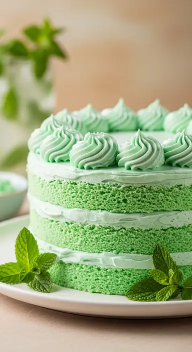 25 Summer Cakes Ideas: Fresh, Vibrant Desserts to Brighten Your Season 10 Mojito Mint Cake