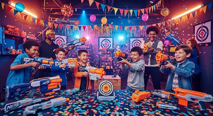 Ultimate Guide to Nerf Birthday Party Ideas: Create an Epic Battle Celebration! 4 Nerf Party Games and Activities