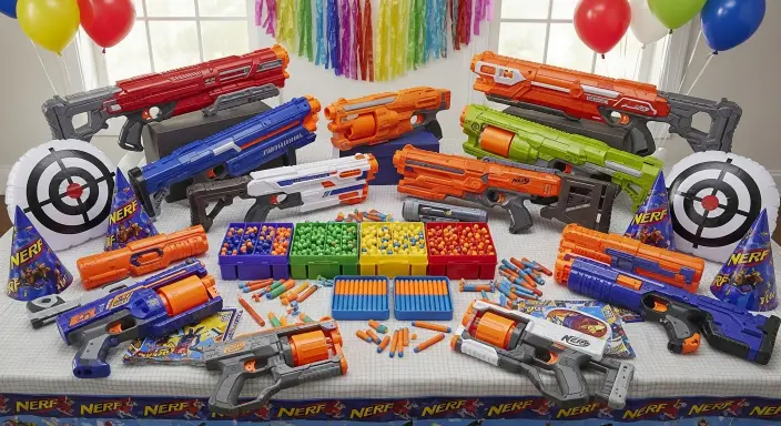 Ultimate Guide to Nerf Birthday Party Ideas: Create an Epic Battle Celebration! 5 Nerf Party Supplies