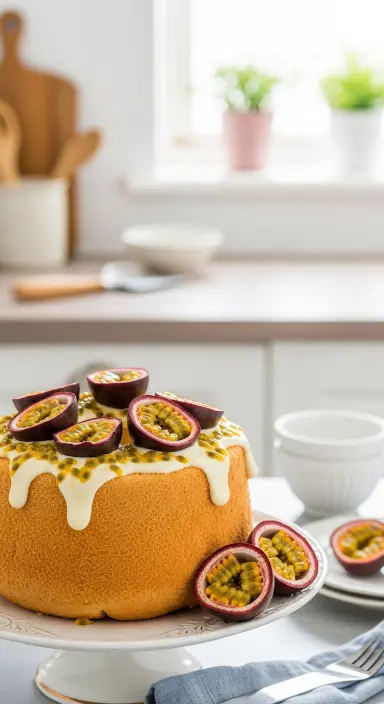 25 Summer Cakes Ideas: Fresh, Vibrant Desserts to Brighten Your Season 19 Passion Fruit Chiffon Cake