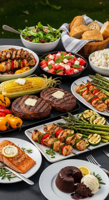 Crafting the Perfect Backyard Dinner Party: A Magical Evening Under the Stars 3 Plan a Mouthwatering Menu