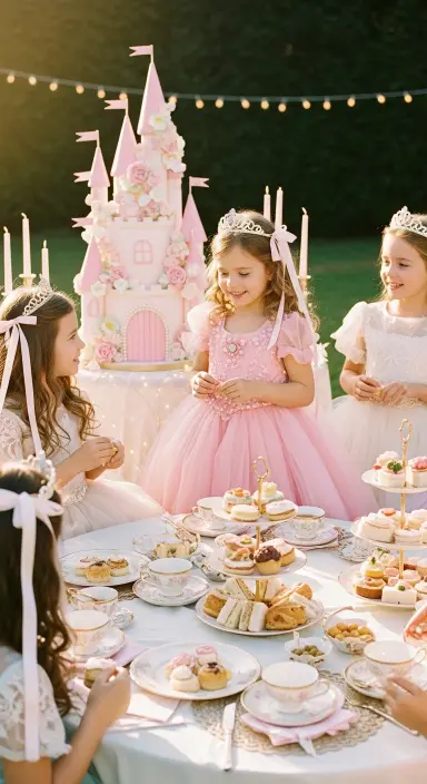 25 Delicious Tea Party Birthday Ideas to Wow Your Guests 15 Princess Tea Party Birthday Ideas
