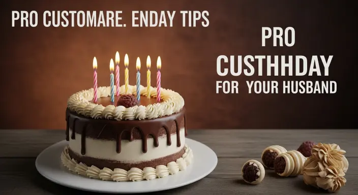 The Ultimate Birthday Cake for Your Husband: A Showstopping Celebration Cake 4 Pro Customization Tips