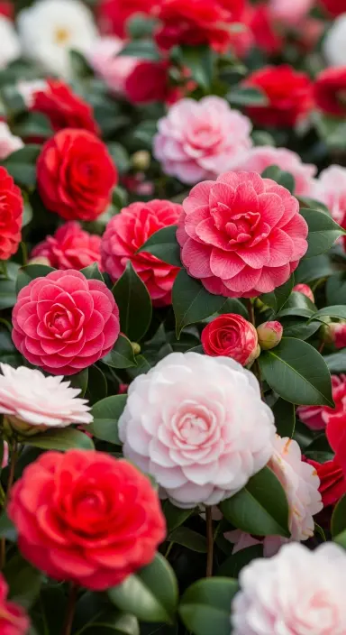 50 Stunning Flower Phone Wallpapers to Brighten Your Screen 65 Radiant Camellia Display