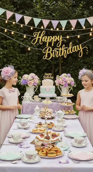 25 Delicious Tea Party Birthday Ideas to Wow Your Guests 9 Royal Tea Party Birthday Ideas