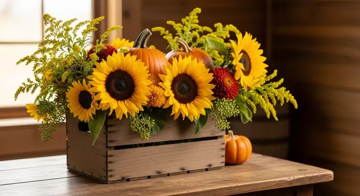 Elevate Your Table with a Stunning Pumpkin Centerpiece 5 Rustic Farmhouse