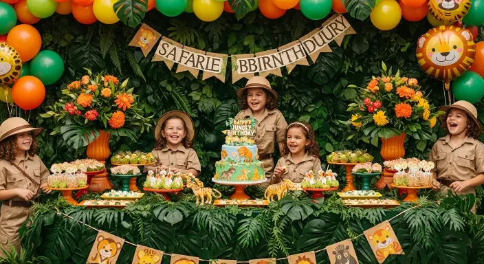 15 Best Birthday Party Themes for Every Age & Sty 10 Safari Jungle Adventure