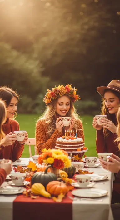 25 Delicious Tea Party Birthday Ideas to Wow Your Guests 24 Seasonal Tea Party Birthday Ideas