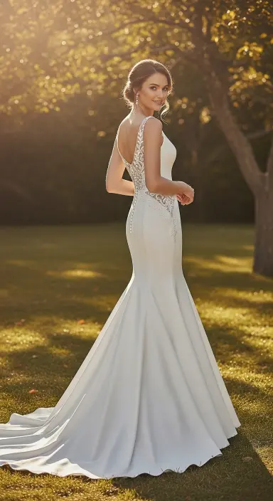 35 Breathtaking Romantic Wedding Dresses for Your Dream Day 9 Sleek Mermaid Cuts