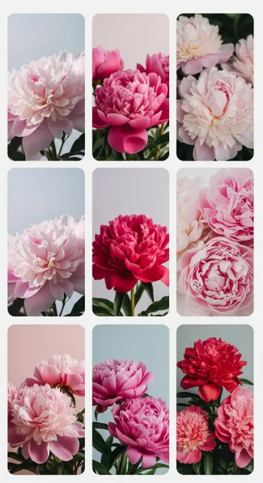 50 Stunning Flower Phone Wallpapers to Brighten Your Screen 12 Soft Peony Petals