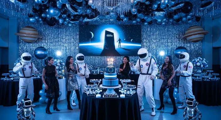 15 Best Birthday Party Themes for Every Age & Sty 6 Space Odyssey Extravaganza