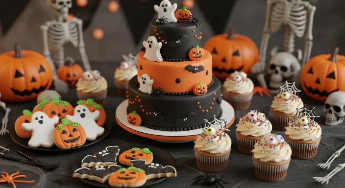 Ultimate Guide to Halloween Baby Shower Ideas (Spooky + Sweet!) 13 Spooky Desserts (Cookies, Cupcakes, Cake)