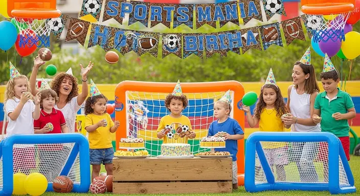 15 Best Birthday Party Themes for Every Age & Sty 15 Sports Mania Celebration