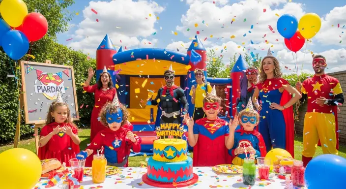 15 Best Birthday Party Themes for Every Age & Sty 2 Superhero Spectacular