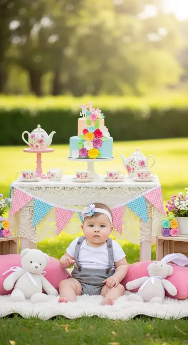 25 Delicious Tea Party Birthday Ideas to Wow Your Guests 3 Tea Party Birthday Ideas for Babies