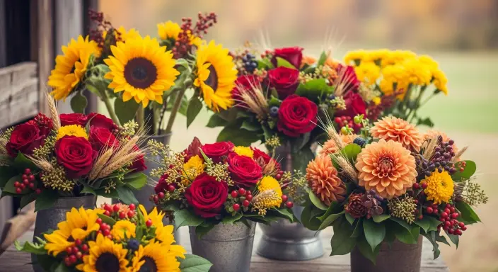 Fall Wedding Flowers: Your Ultimate Guide to Autumn Floral Magic 5 The Floral Lineup: Fall Wedding Flower Ideas