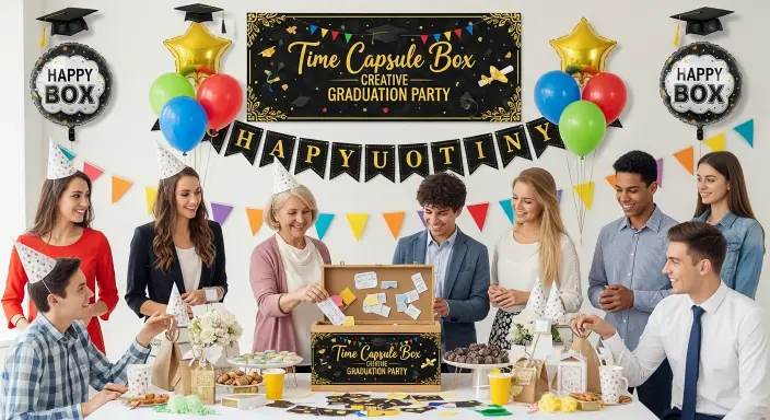 25 Creative Graduation Party Ideas for a Memorable Celebration 19 Time Capsule Box