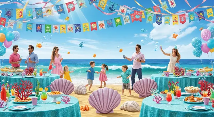 Top 10 Unique Party Themes for Every Style and Season 7 Under the Sea Adventure (Summer)