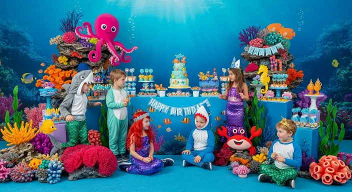 15 Best Birthday Party Themes for Every Age & Sty 4 Under-the-Sea Adventure