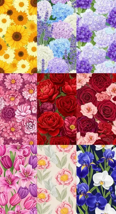 50 Stunning Flower Phone Wallpapers to Brighten Your Screen 47 Vibrant Floral Patterns for Every Mood