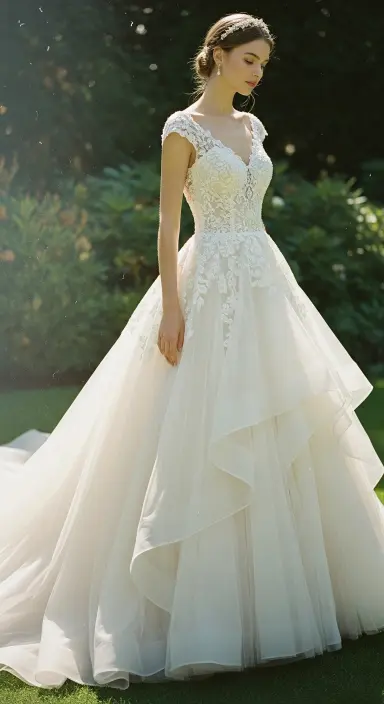 35 Breathtaking Romantic Wedding Dresses for Your Dream Day 6 Vintage-Inspired Ball Gowns