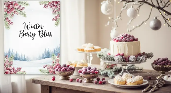 25 Sweet Winter Baby Shower Ideas to Warm Your Celebration 20 Winter Berry Bliss